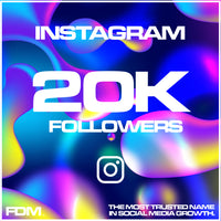 20k Instagram Followers